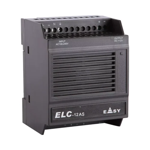 Fuente de alimentación riel DIN Rievtech ELC-12AS 12 V CC 3 A Fuente conmutada Rievtech ELC-12AS de riel DIN con salida de 12 V CC y 3 A