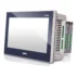 HMI con PLC integrado CIMON Xpanel Hybrid en perspectiva, con módulos de expansión acoplados atrás