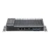 Puertos del mini PC industrial CIMON NB: 2 Ethernet Gigabit, HDMI, DisplayPort y 4 USB 3.0