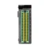 Módulo mixto de 16 entradas y 16 salidas por transistor NPN con bornera push-in CIMON CM3-SP32EDTP, vista frontal