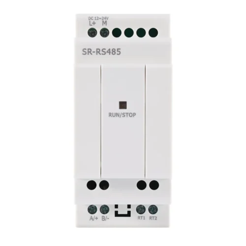 Módulo RS485 Modbus Rievtech SR-RS485 para mini PLC serie SR y PR