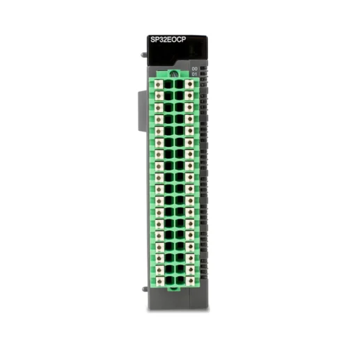 Módulo de 32 salidas por transistor PNP con bornera push-in · CIMON CM3-SP32EOCP Módulo de 32 salidas por transistor PNP con bornera push-in CIMON CM3-SP32EOCP, vista frontal