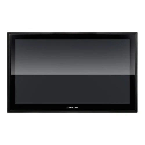 Monitor industrial táctil de 21,5 pulgadas CIMON IM21W-C-D, vista frontal Monitor industrial táctil CIMON de 21,5 pulgadas Full HD para sala de control