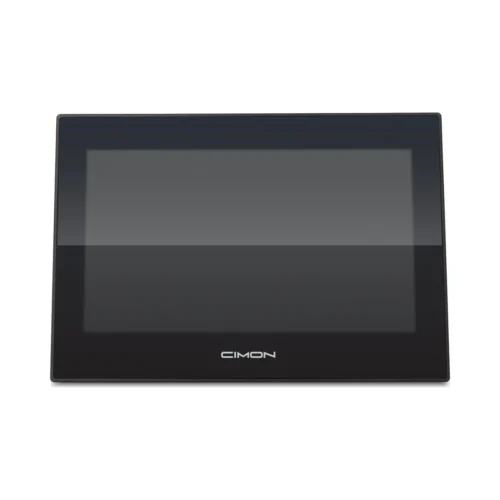 Pantalla HMI de 7 pulgadas de la serie eXT CIMON CM-eXT07-D, vista frontal