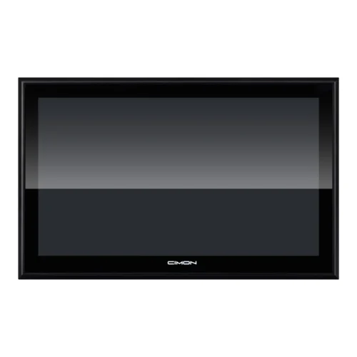 PC industrial táctil de 15,6 pulgadas CIMON iNP, vista frontal PC industrial táctil CIMON iNP de 15,6 pulgadas Full HD, frente IP68 e IP69K