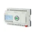 PLC con 4G y WiFi Rievtech PR-26 en vista frontal, con pantalla LCD y teclado