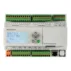PLC HVAC Rievtech HC-M-D1006.82-1E visto de frente, con pantalla LCD, teclado de seis teclas y borneras de entradas universales