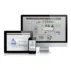 SCADA web CIMON UltimateAccess Web abierto en computador, tableta y celular al mismo tiempo