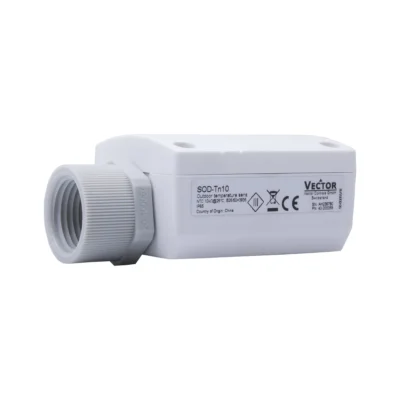 Sensor de temperatura exterior IP65 Vector SOD-Tn10 con prensaestopas