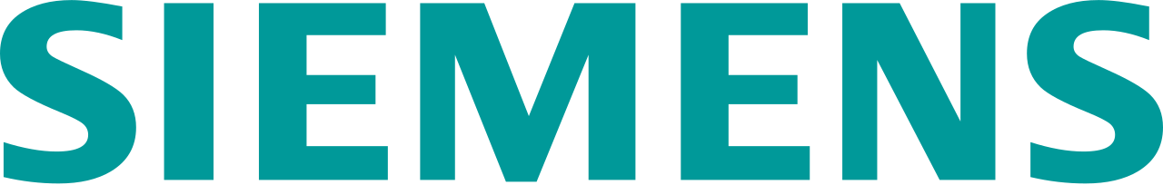 Logo de Siemens, marca representada por SOLINTECK en Colombia