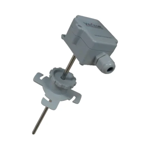 Sonda de temperatura para ducto con caja IP65 Vector SDB-T Sonda de temperatura para ducto con caja IP65 y brida Vector SDB-T