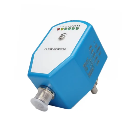 LEFOO-FS211-Perspectiva-Industrial Perspectiva completa sensor flujo electrónico LEFOO FS211