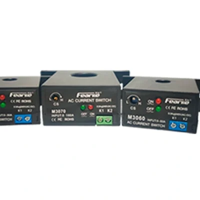 Diferentes modelos de donas de corriente AC serie M30 marca Fearlie para tableros eléctricos