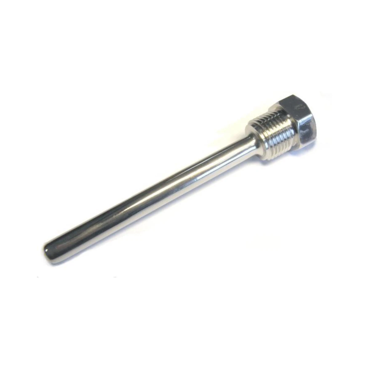 Termopozo de acero inoxidable Vector AMI-S con rosca de 1/2 pulgada