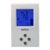 Termostato fancoil Vector Controls TLC3-U en caja norteamericana rectangular, vista frontal