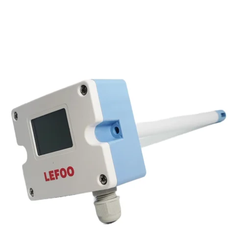LFS101-Transmisor-Compacto Sensor velocidad aire LEFOO LFS101 montaje directo ducto