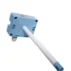 Transmisor velocidad aire LEFOO LFS101 vista inferior angular sonda inserción