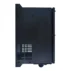 Vista lateral del variador de frecuencia IP54 Rievtech V910 con las ranuras del canal de ventilación